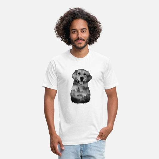 Dog Illustration Golden Retriever Dog Owner Dog