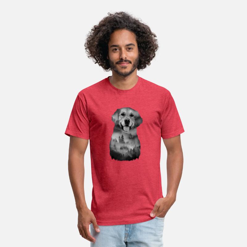 Dog Illustration Golden Retriever Dog Owner Dog