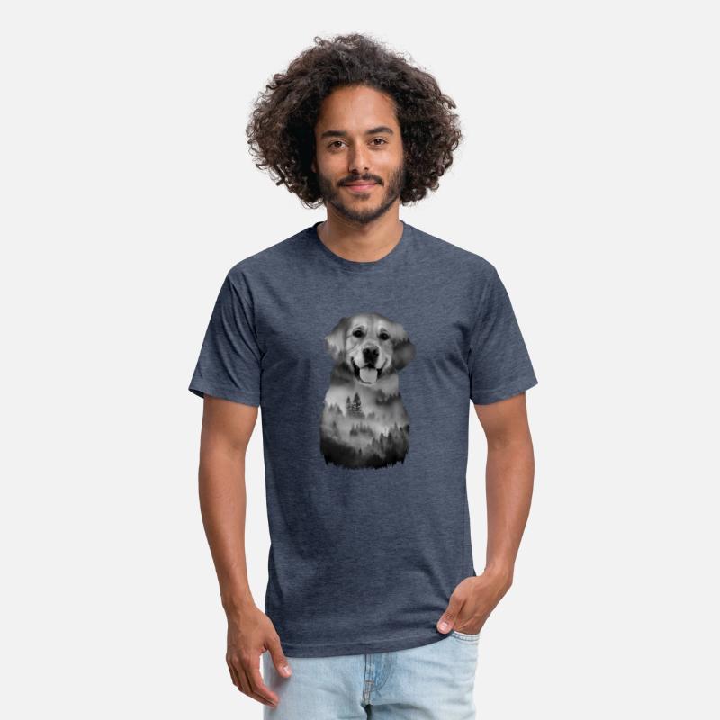 Dog Illustration Golden Retriever Dog Owner Dog