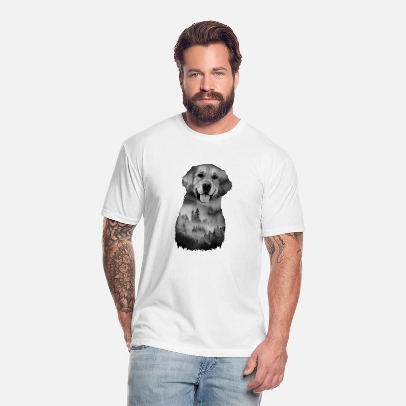 Dog Illustration Golden Retriever Dog Owner Dog