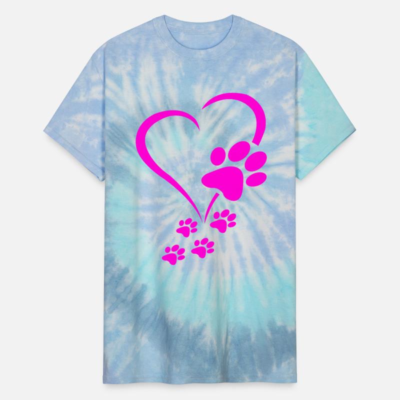 Dog Paws Hearts Baby Dogs - Dog Paw Print Dog Paw