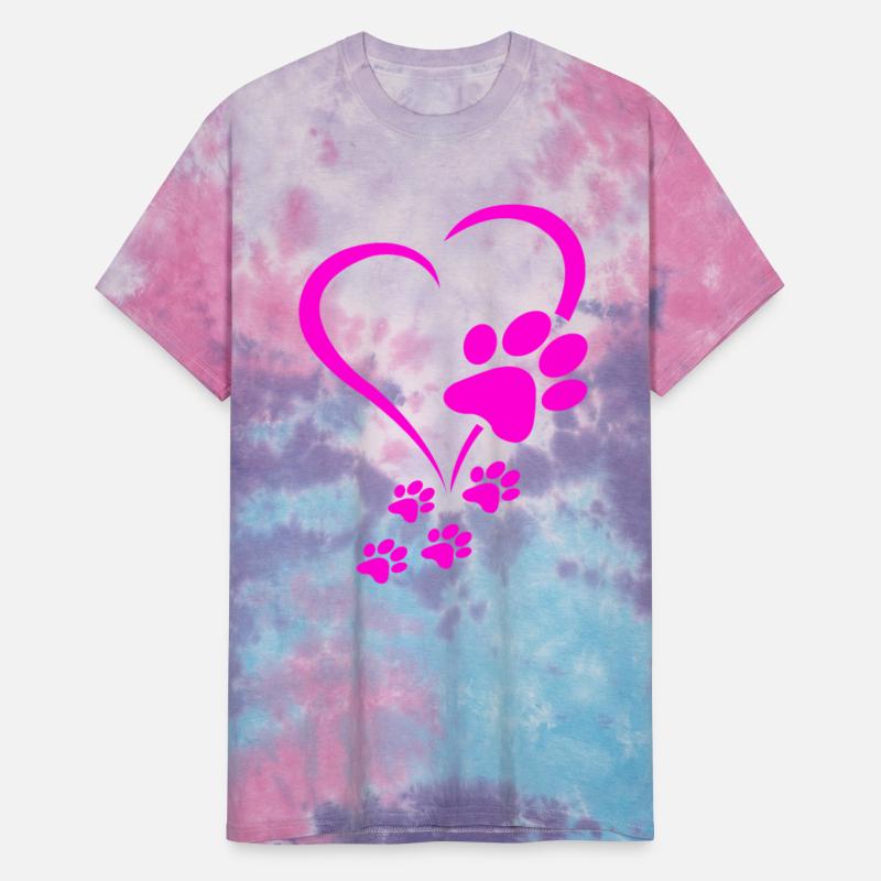 Dog Paws Hearts Baby Dogs - Dog Paw Print Dog Paw