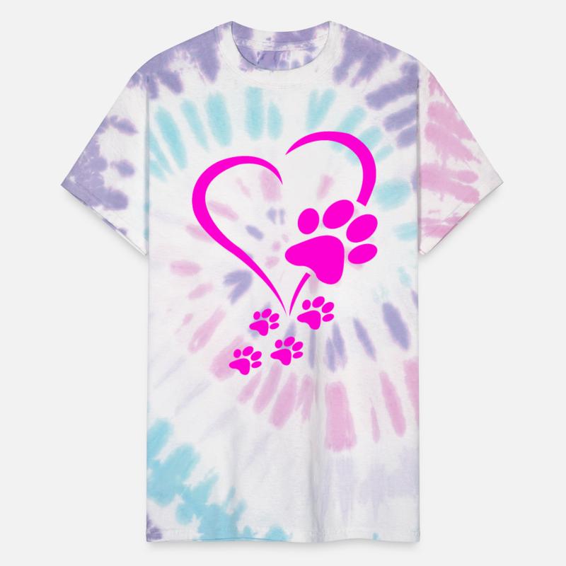 Dog Paws Hearts Baby Dogs - Dog Paw Print Dog Paw