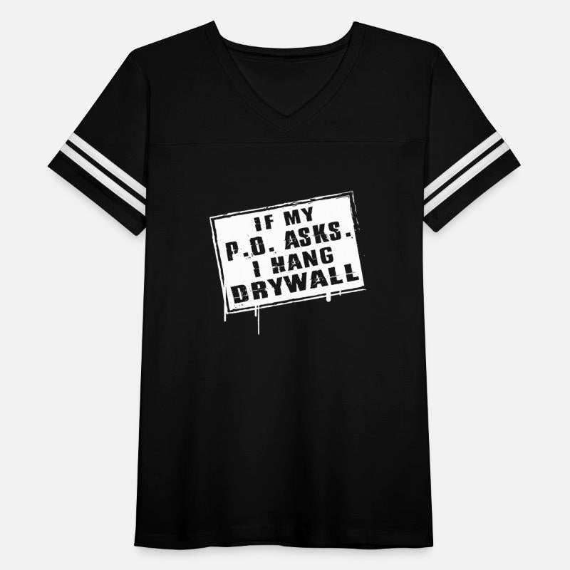 Drywaller - if my p o asks i hang drywall