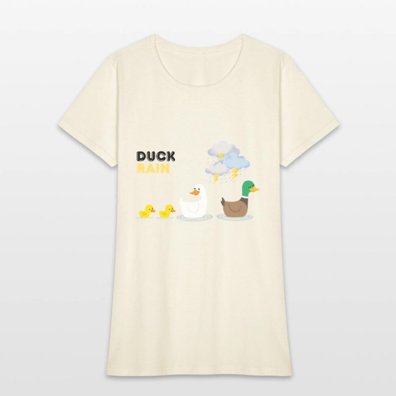Ducks and rain