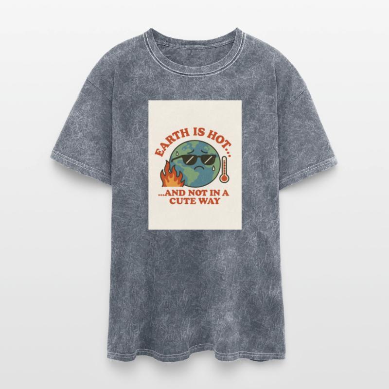 Earth's Heated Mood with Cool Sunglasses