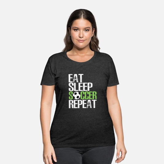 Eat Sleep Soccer Repeat Shirt Sport Player Tshirt