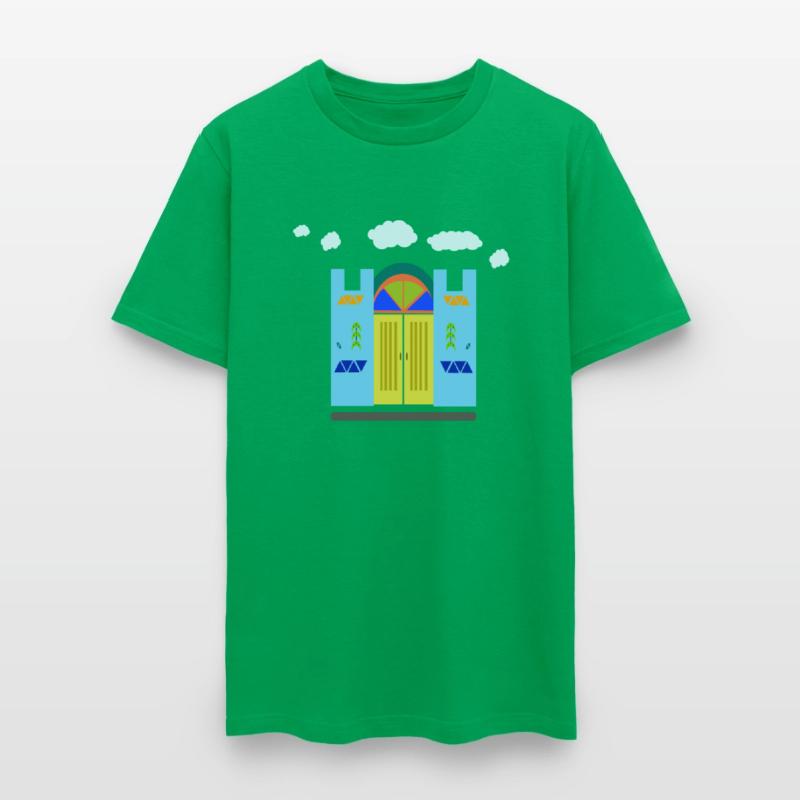 Egyptian Aswan House and Cloud