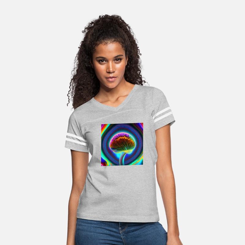 Electric Mind - Psychedelic Brain T-Shirt 2