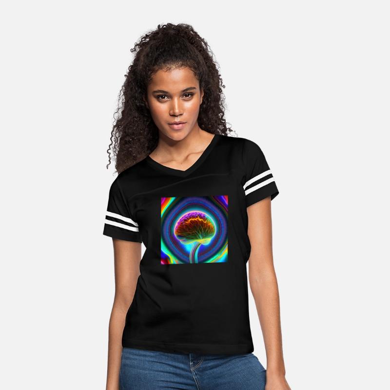 Electric Mind - Psychedelic Brain T-Shirt 2