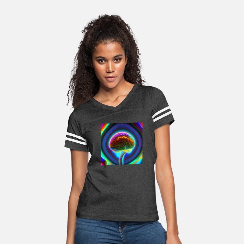 Electric Mind - Psychedelic Brain T-Shirt 2