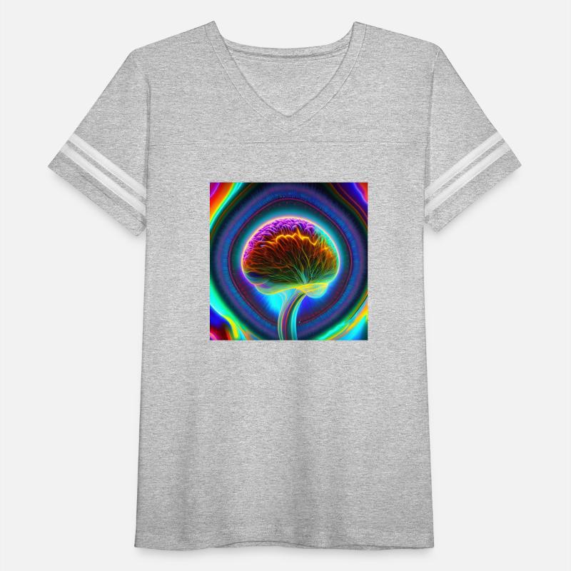 Electric Mind - Psychedelic Brain T-Shirt 2