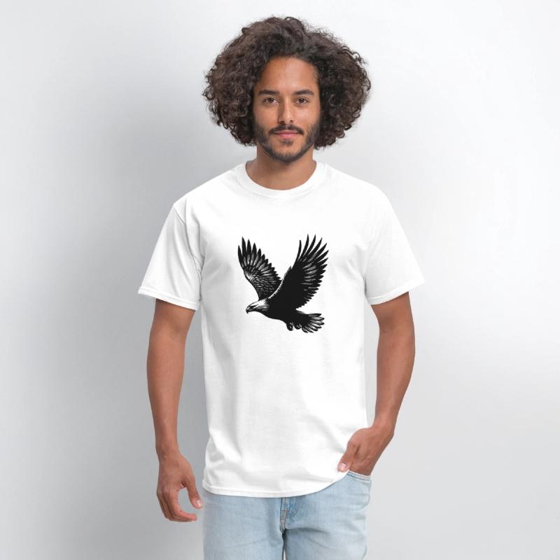 Elegant Eagle On Mighty Wings