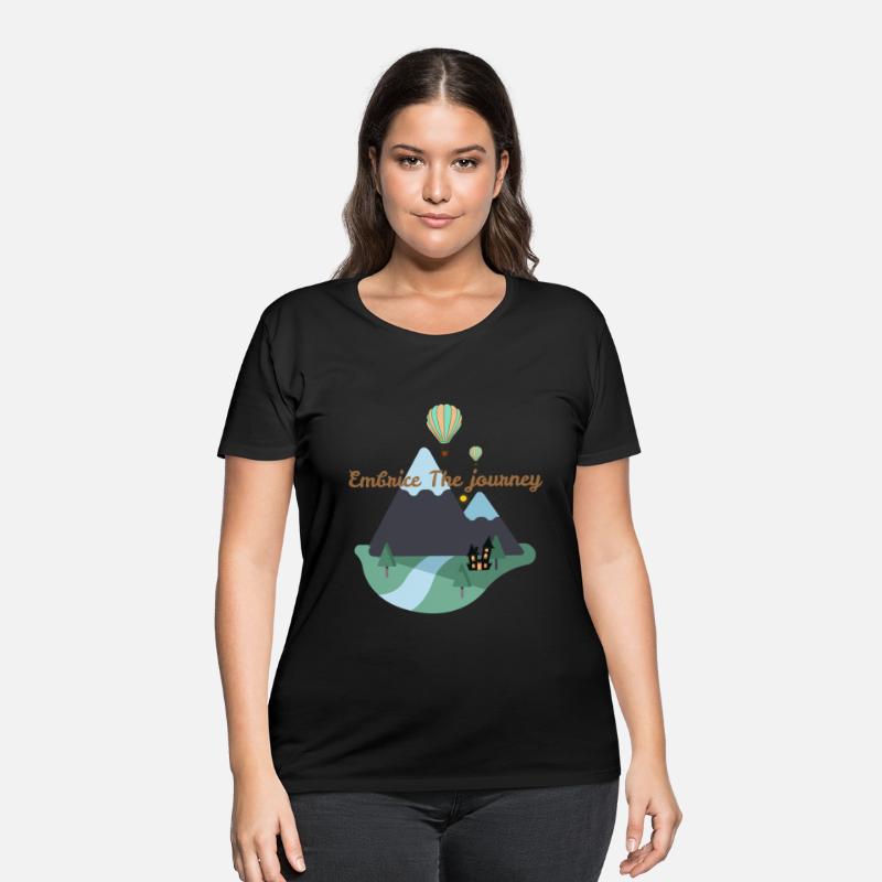 Embrace The Journey Mountain Scene