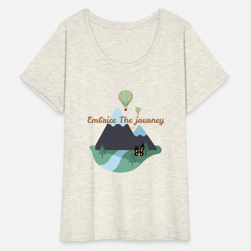 Embrace The Journey Mountain Scene