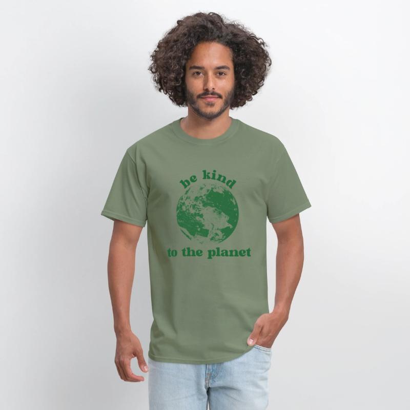 Environment statement shirt including tips