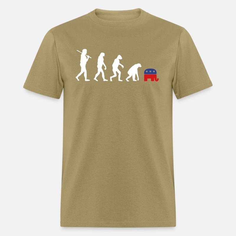 Evolution Backward Republicans election campaign