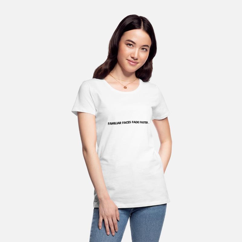 fading faces statement tee