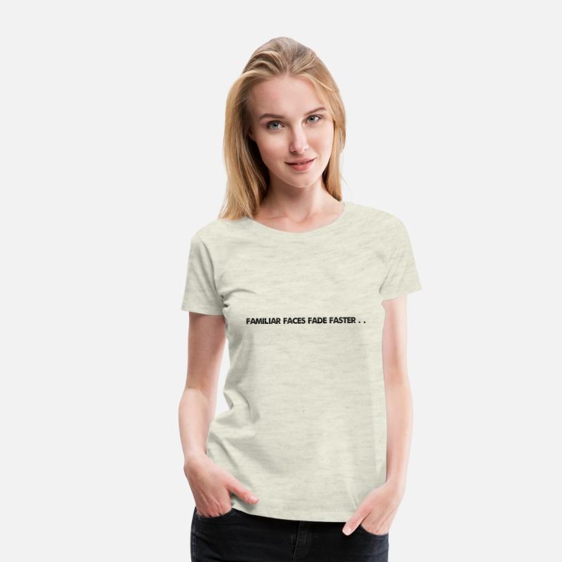 fading faces statement tee