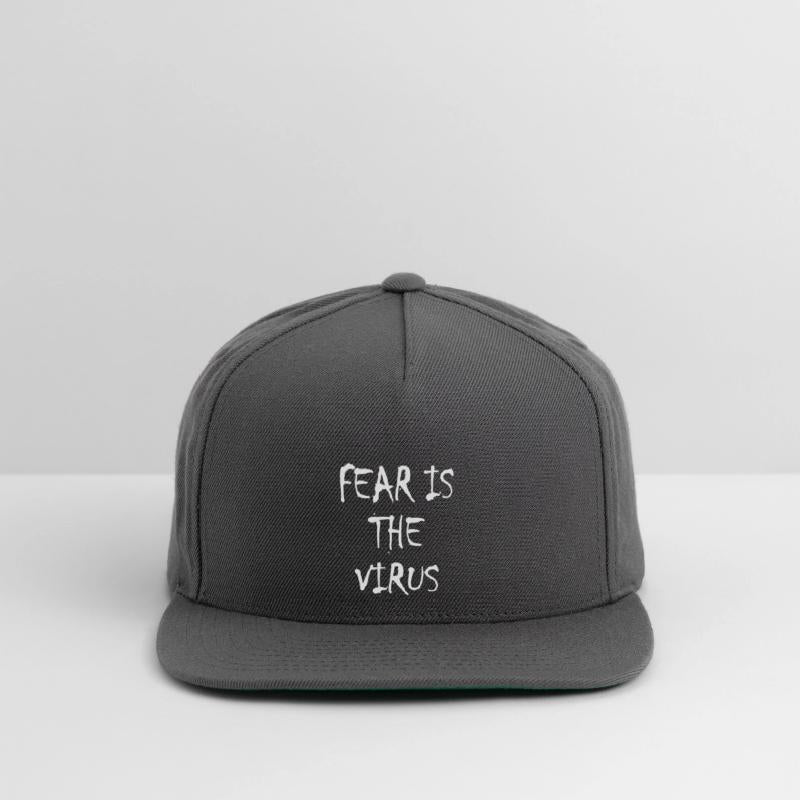 Fear is the Virus anti mask freedom saying