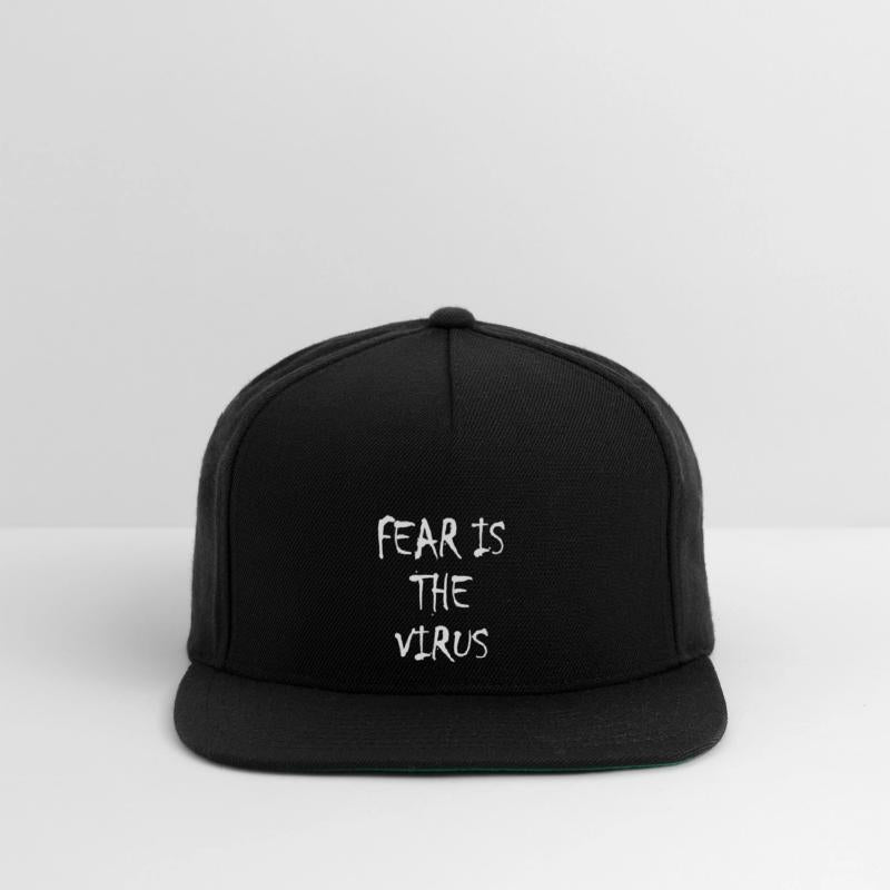 Fear is the Virus anti mask freedom saying