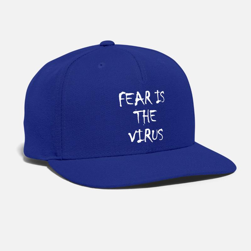 Fear is the Virus anti mask freedom saying
