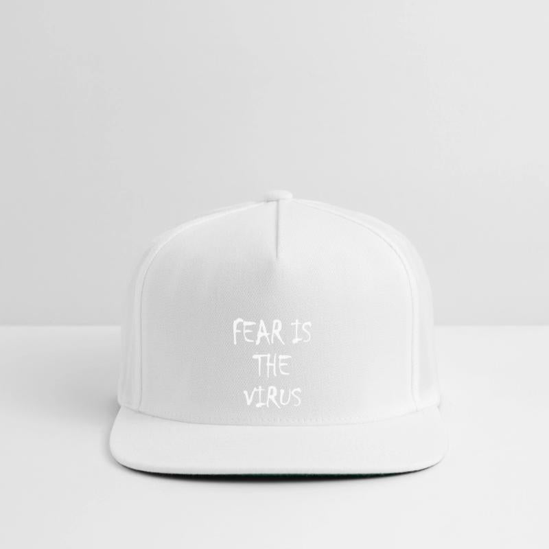 Fear is the Virus anti mask freedom saying