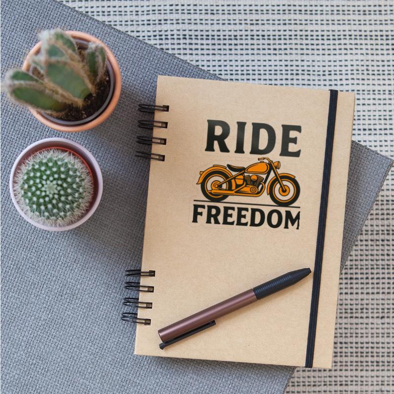 Feel the Freedom – Retro Motorcycle Ride Fast Art