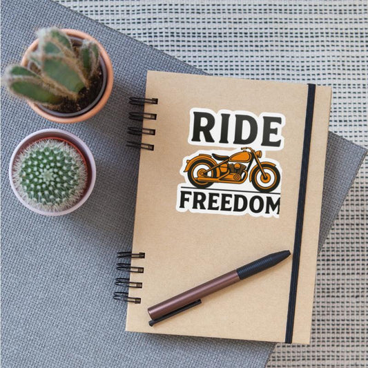 Feel the Freedom – Retro Motorcycle Ride Fast Art