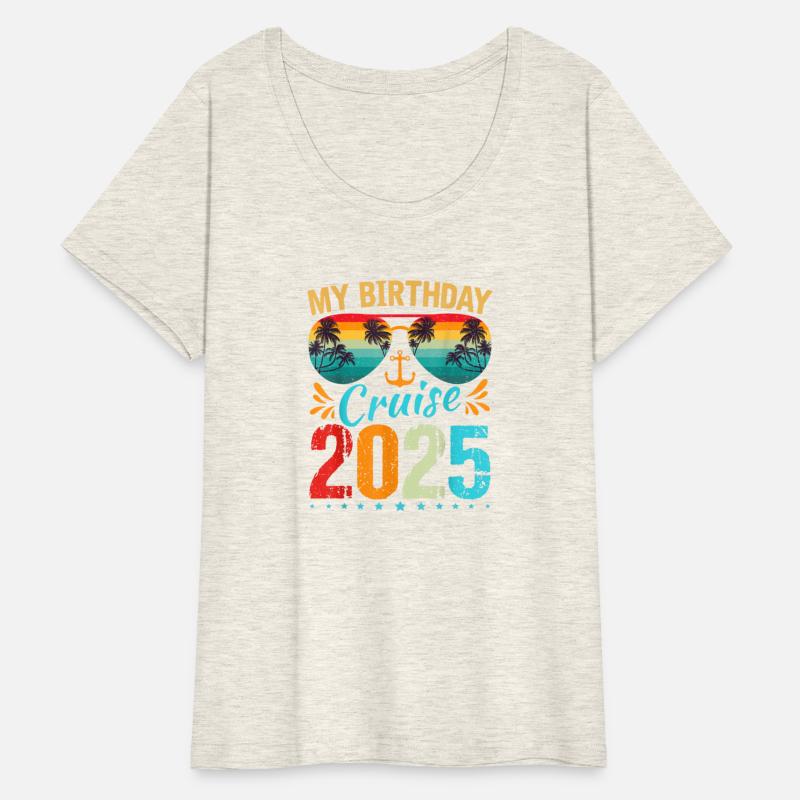 Festive My Birthday Cruise Ship Party 2025 Men Wom