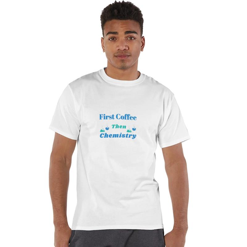 First coffee then chemistry.