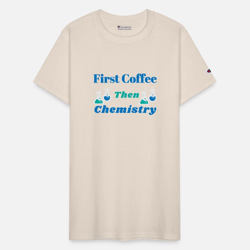 First coffee then chemistry.
