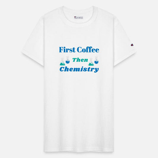 First coffee then chemistry.