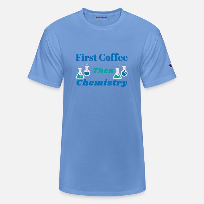 First coffee then chemistry.