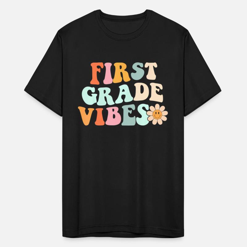First Grade Vibes 1st Grade Gnoovy Back To School