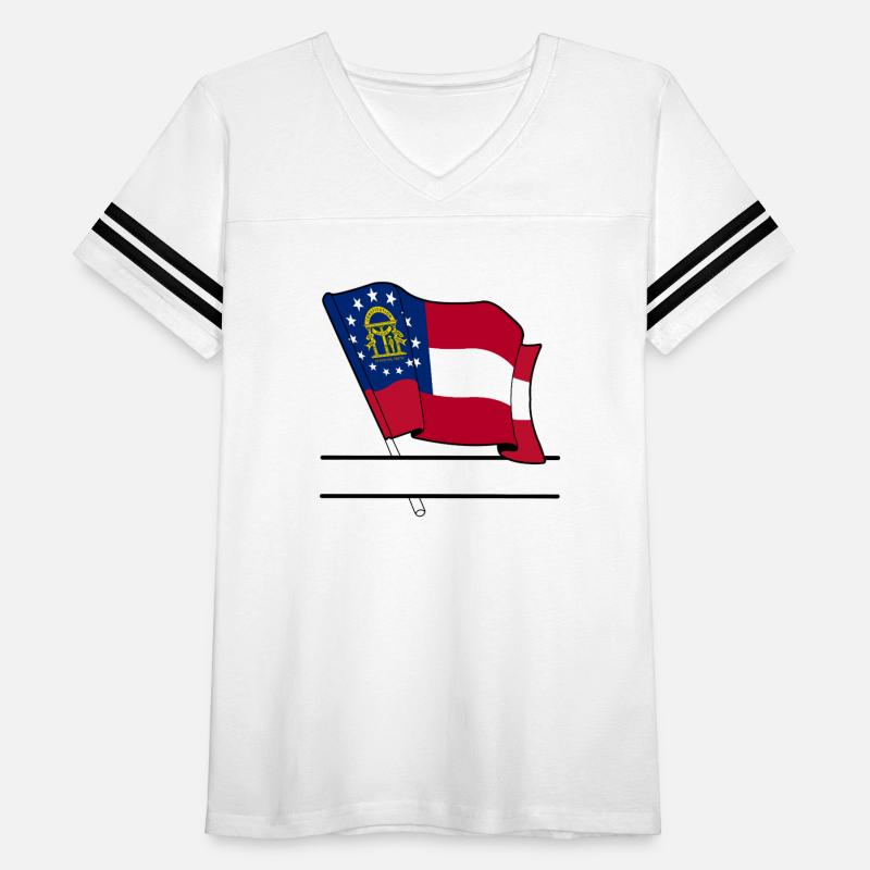 Flag Georgia text banner