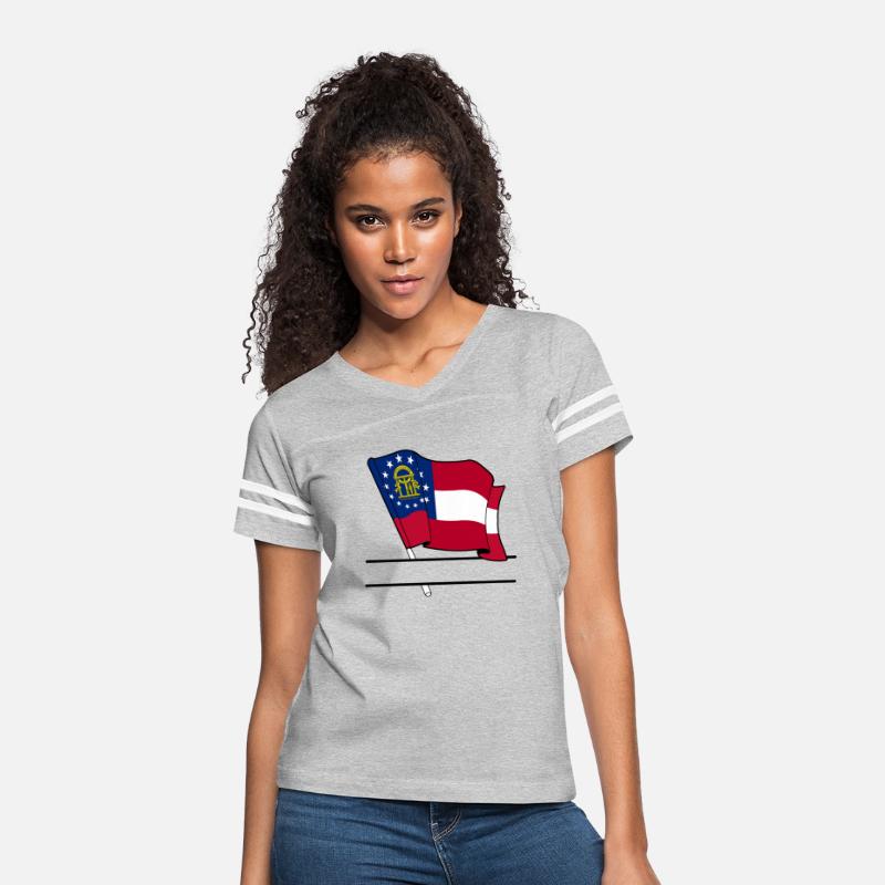 Flag Georgia text banner