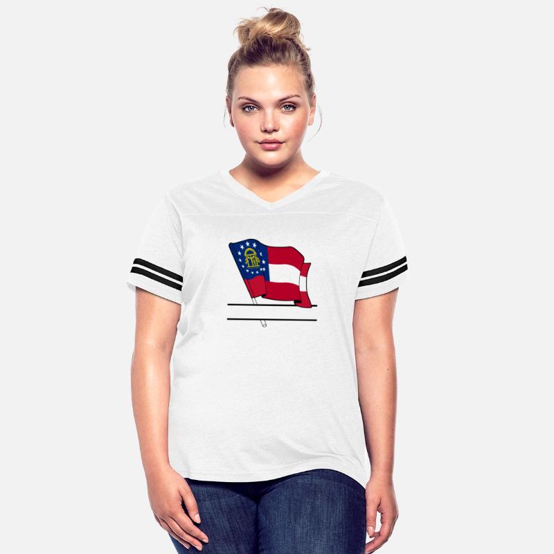 Flag Georgia text banner