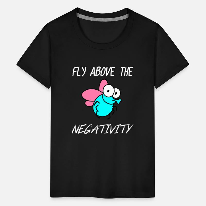 fly above the negativity