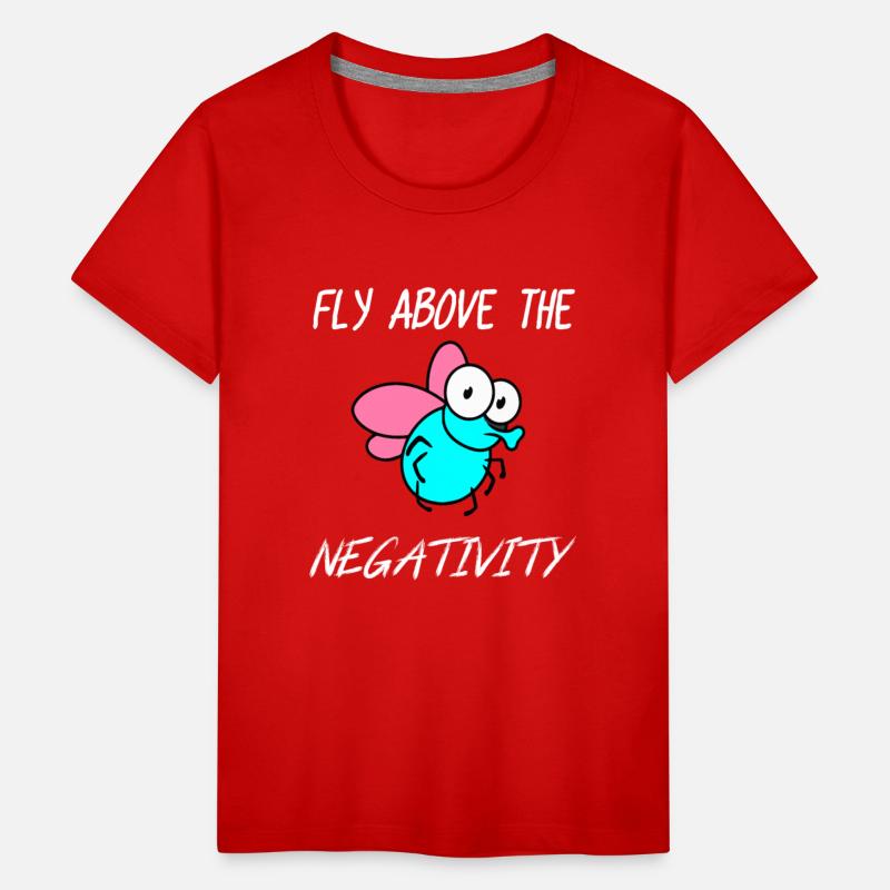 fly above the negativity