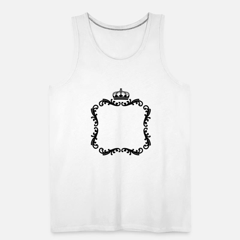 Frame with crown decorative frame for photo