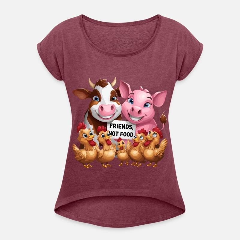 Friends Not Food No Meat for a Vegetarian and