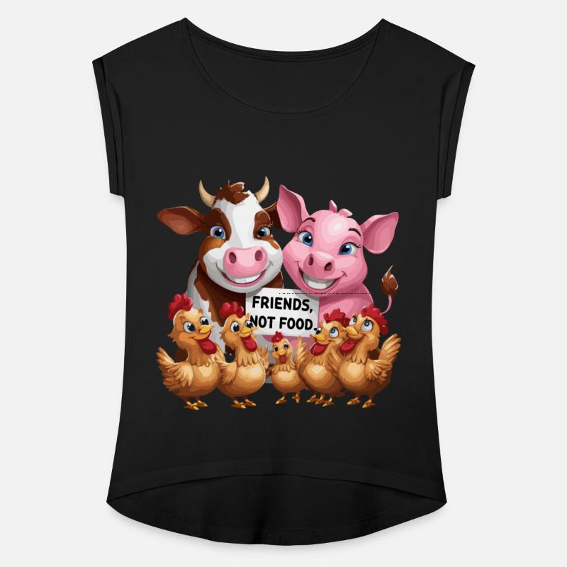 Friends Not Food No Meat for a Vegetarian and