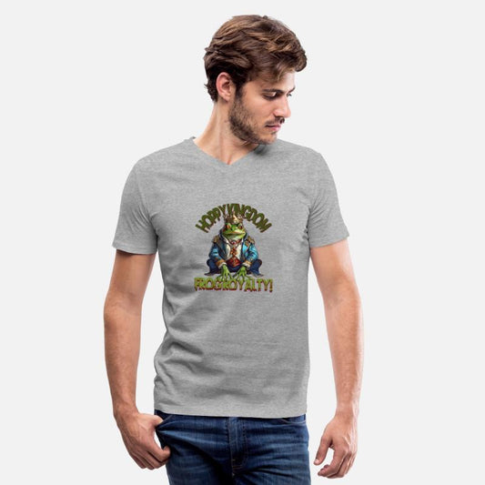 frog king mascot t shirt design