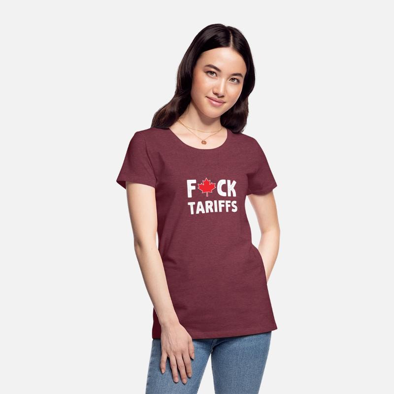 Fuck Tariffs Canadian Protest T-Shirt