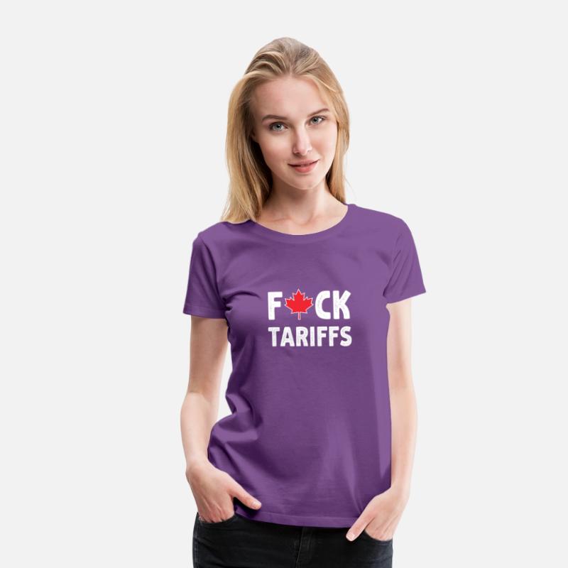 Fuck Tariffs Canadian Protest T-Shirt