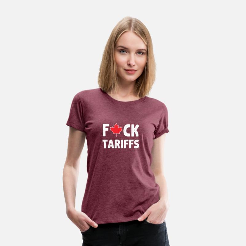 Fuck Tariffs Canadian Protest T-Shirt