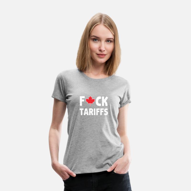 Fuck Tariffs Canadian Protest T-Shirt