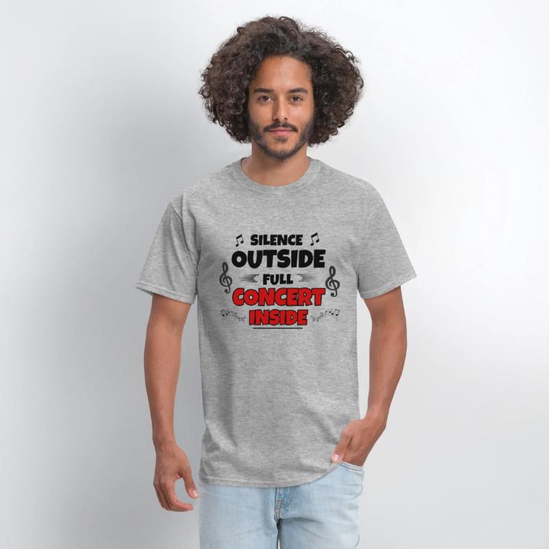 Full Concert Inside - Funny ADHD Tee