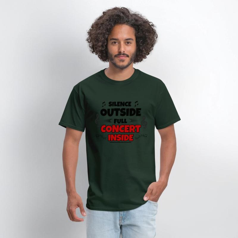 Full Concert Inside - Funny ADHD Tee